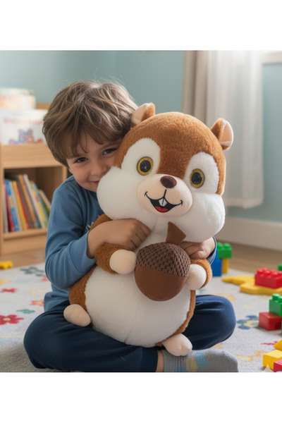 LRS STORE 45 cm Dev Boy Sincap Peluş – Yumuşacık Uyku Arkadaşı & Hediye