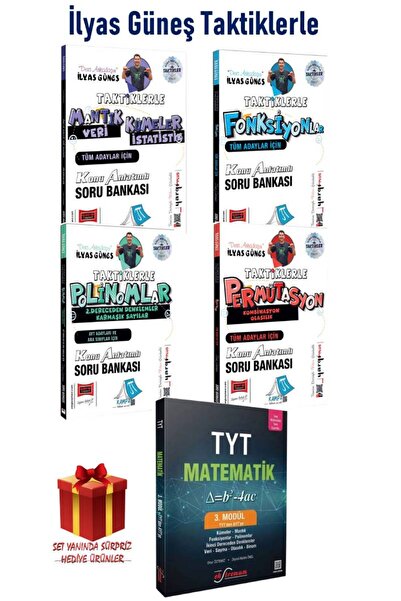 Yargı Yayınları Yargı Taktiklerle Mantık Kümeler+Fonksiyonlar+Polinomlar+Perm...