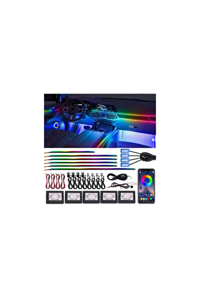 Multimarca Kit 18 în 1 Lumini Ambientale Symphony LED Wireless RGB