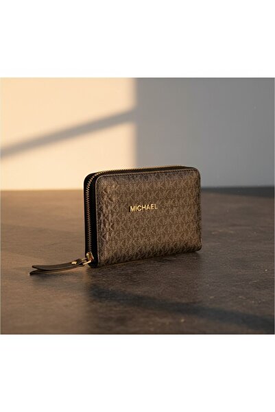 Michael Kadın Lacivert Cüzdan Kutulu Boy 15x7x3