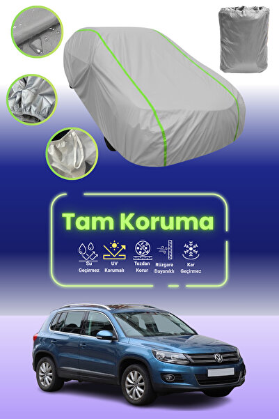 Dokaca Neo غطاء حماية للسيارة باللون الرمادي النيون قماش مجدّل متوافق مع سيار...