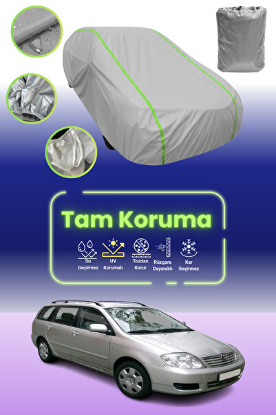 Dokaca Neo غطاء حماية للسيارة من القماش الرمادي اللامع قماش مجدّل تويوتا كورو...