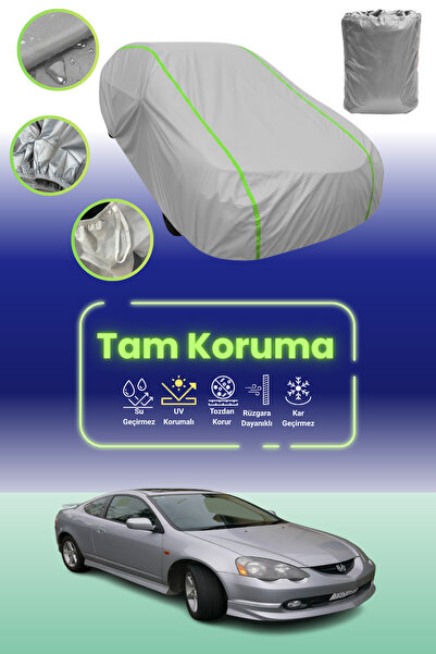 Dokaca Neo Gray Neon Corded Fabric Honda Integra 4 Compatible Car Cover Car T...