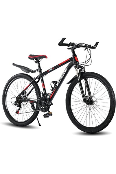 Zurex Mountain Bike for Adults, 26" MTB with 21-Speed Shifters, Front Suspension, Dual Disc Brakes,