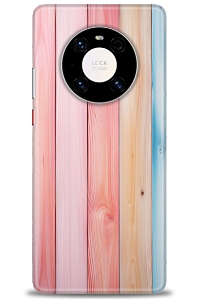 Rulet Aksesuar غطاء متوافق مع هاتف هواوي ميت 40 برو HD مطبوع - غطاء سيليكون م...