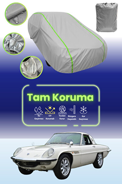 Dokaca Neo غطاء حماية للسيارة من القماش الرمادي النيون قماش مجدّل مازدا كوزمو...