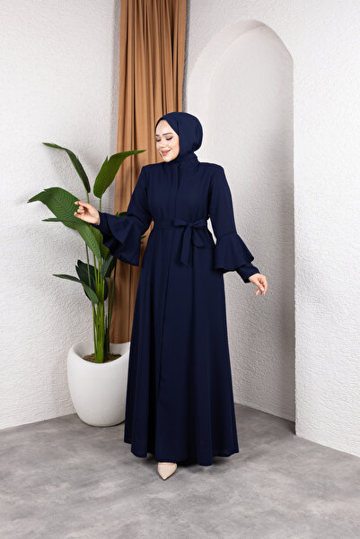 Butik Volan Kol Yarım Mevlana Feracce