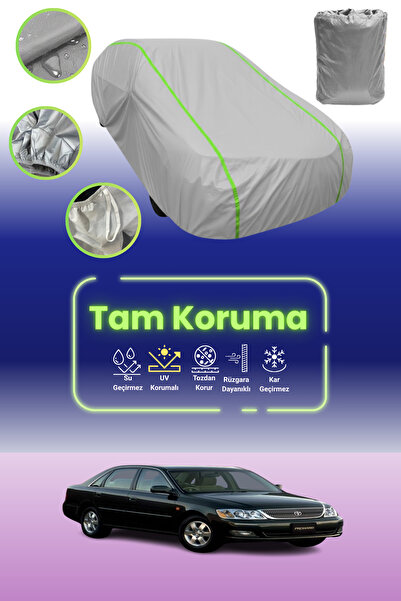 Dokaca Neo غطاء حماية للسيارة من القماش المشمع باللون الرمادي النيون قماش مجدّل متوافق مع تويوتا بروناارد