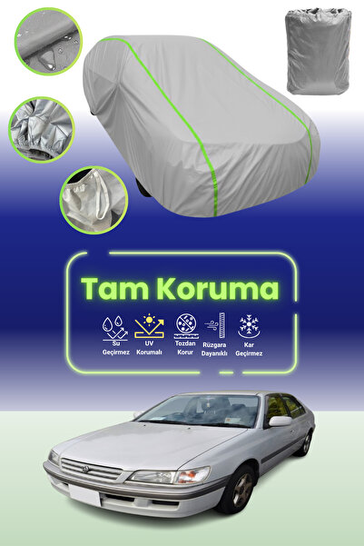 Dokaca Neo غطاء حماية للسيارة من القماش الرمادي النيون قماش مجدّل متوافق مع ت...