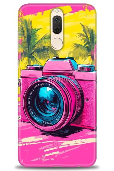 Rulet Aksesuar غطاء متوافق مع هاتف هواوي ميت 10 لايت HD مطبوع - غطاء سيليكون ...