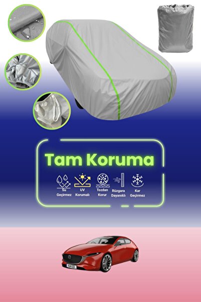 Dokaca Neo Gray Neon Corded Fabric Mazda Kai Concept Compatible Car Cover Aut...