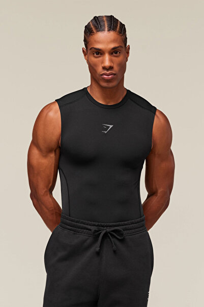 Stylovi GymShark Premium Tank Top+ Maiou de compresie |   Tricou sport de sal...