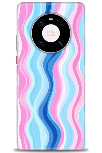 Rulet Aksesuar غطاء متوافق مع هاتف هواوي ميت 40 برو HD مطبوع - غطاء سيليكون م...