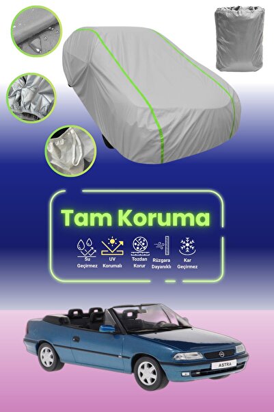 Dokaca Neo غطاء حماية للسيارة باللون الرمادي النيون قماش مجدّل متوافق مع سيار...