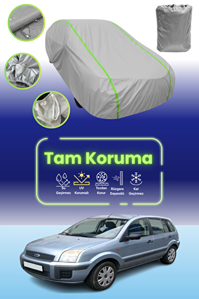 Dokaca Neo غطاء حماية للسيارة من القماش الرمادي النيون قماش مجدّل فورد فيوجن ...