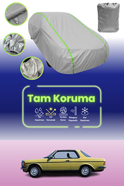 Dokaca Neo غطاء حماية للسيارة باللون الرمادي النيون قماش مجدّل مرسيدس كوبيه (...