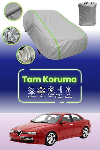 Dokaca Neo غطاء حماية للسيارة من القماش الرمادي النيون قماش مجدّل ألفا روميو ...