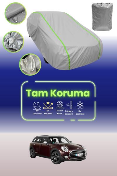 Dokaca Neo غطاء حماية للسيارة من القماش الرمادي النيون قماش مجدّل ميني كوبر ك...