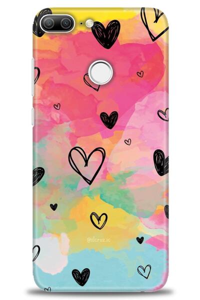 Rulet Aksesuar غطاء متوافق مع هاتف هواوي هونر 9 لايت HD مطبوع - غطاء سيليكون ...