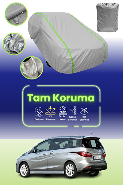 Dokaca Neo غطاء حماية للسيارة باللون الرمادي النيون قماش مجدّل مازدا 5 / بريم...