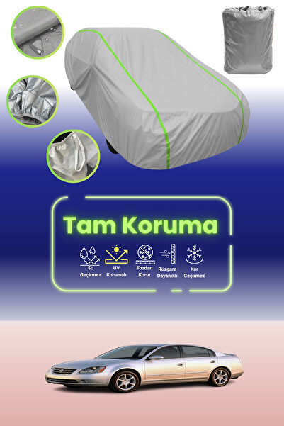 Dokaca Neo غطاء حماية للسيارة من القماش الرمادي اللامع قماش مجدّل نيسان ألتيم...