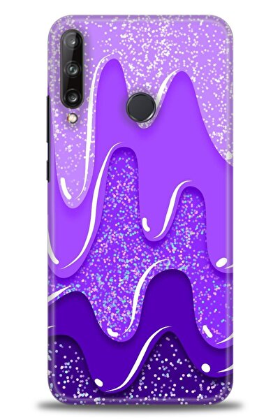 Rulet Aksesuar غطاء متوافق مع هاتف هواوي P40 Lite E HD مطبوع - غطاء سيليكون م...