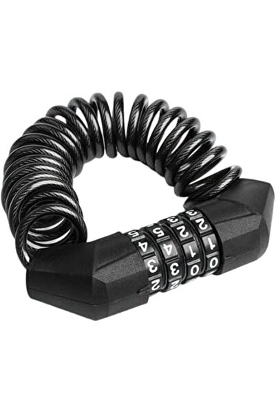 Arabest قفل كابل للدراجة - قفل سلسلة مضاد للسرقة برقم سري للدراجات البخارية والأبواب والأسوار وخوذات الدراجات النارية