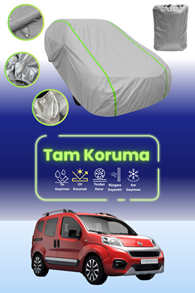 Dokaca Neo غطاء حماية للسيارة من القماش الرمادي النيون قماش مجدّل متوافق مع س...