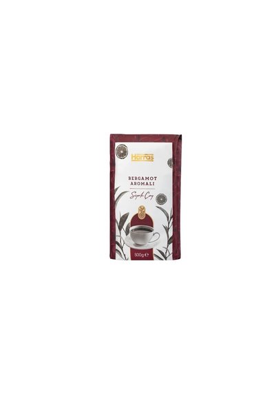 Harras 4-Piece Bergamot Flavored Black Tea Set - 500 g X 4 Packs Special Blend Bulk Tea 2 kg Stock Pack