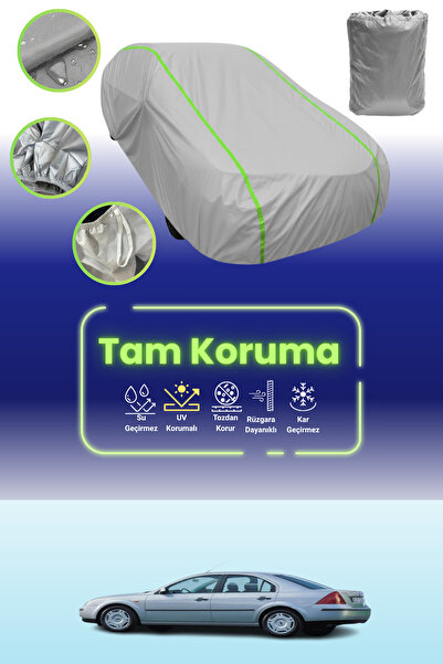 Dokaca Neo غطاء حماية للسيارة من القماش الرمادي اللامع قماش مجدّل فورد مونديو...