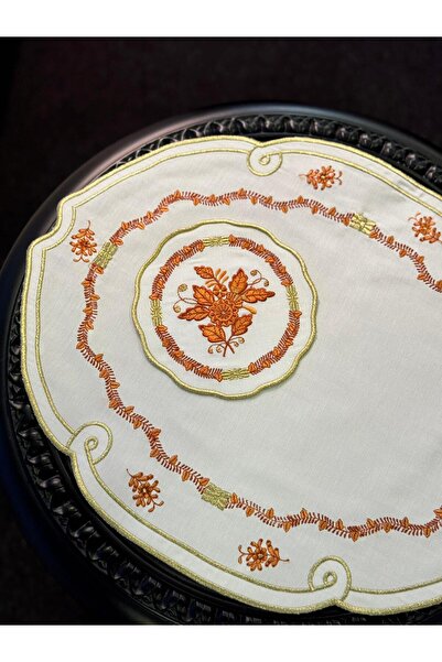 Merve Kaymakcı Diana Presentation Napkin - Orange