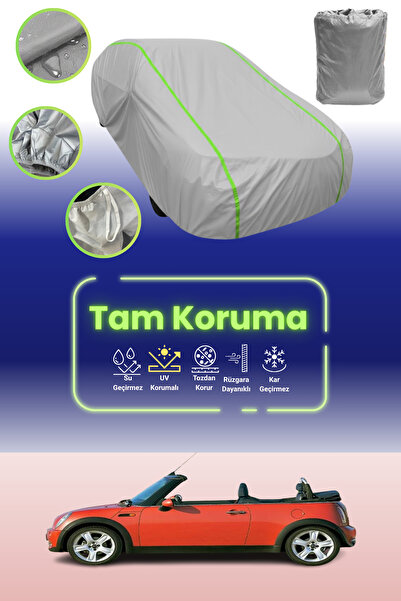 Dokaca Neo غطاء حماية للسيارة باللون الرمادي النيون قماش مجدّل ميني كوبر كابر...