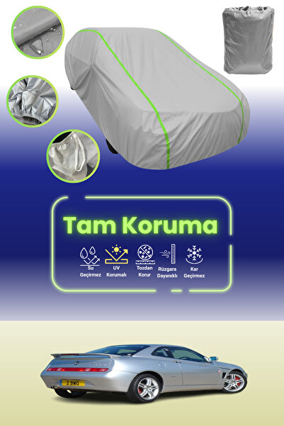 Dokaca Neo غطاء حماية للسيارة باللون الرمادي النيون قماش مجدّل ألفا روميو جي ...