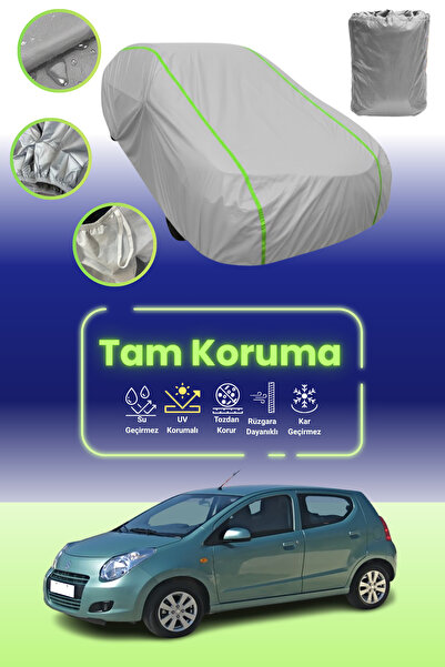 Dokaca Neo غطاء حماية للسيارة باللون الرمادي النيون قماش مجدّل سوزوكي ألتو 20...