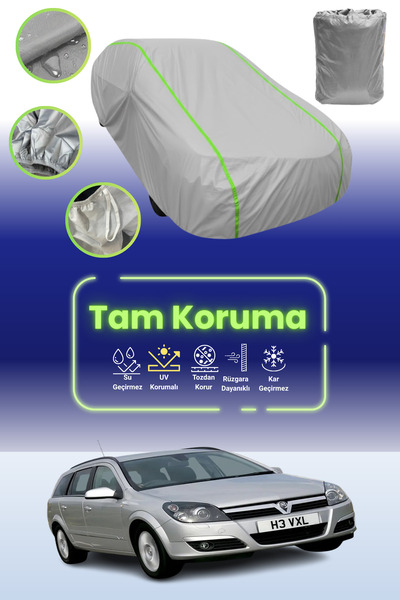 Dokaca Neo غطاء حماية للسيارة باللون الرمادي النيون قماش مجدّل متوافق مع سيار...