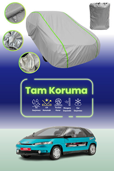 Dokaca Neo غطاء حماية للسيارة من القماش الرمادي النيون قماش مجدّل فولكس فاجن ...