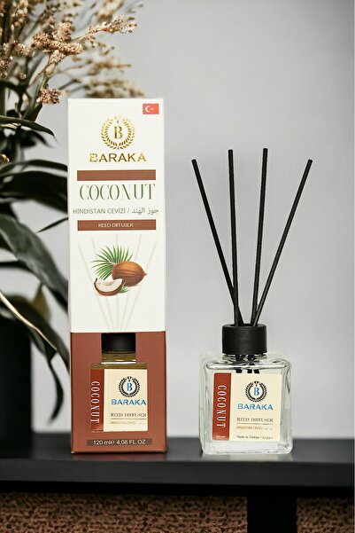 Baraka Home Çubuklu Oda Kokusu COCONUT 120ml