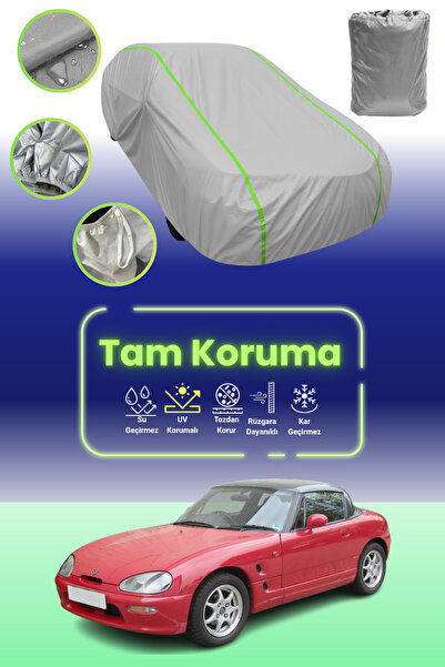 Dokaca Neo غطاء حماية للسيارة من القماش الرمادي النيون قماش مجدّل سوزوكي كابت...