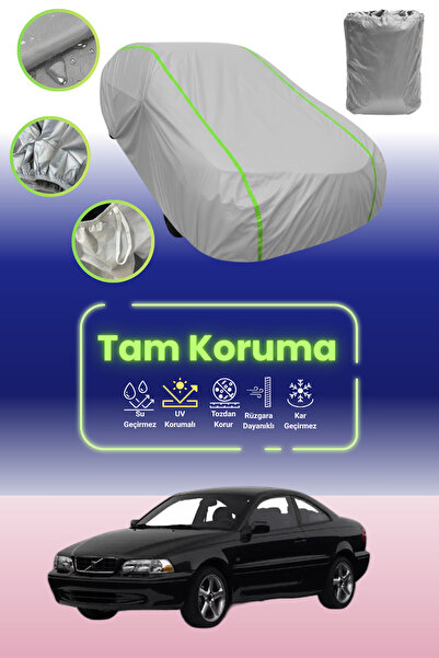 Dokaca Neo غطاء حماية للسيارة من القماش الرمادي اللامع قماش مجدّل متوافق مع س...