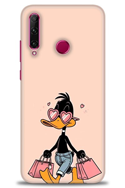 Rulet Aksesuar غطاء متوافق مع هاتف هواوي هونر 20 لايت HD مطبوع - غطاء سيليكون...