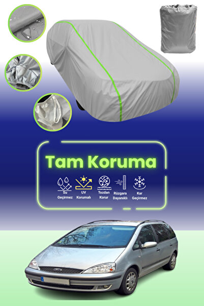 Dokaca Neo غطاء حماية للسيارة باللون الرمادي النيون قماش مجدّل فورد جالاكسي 2...