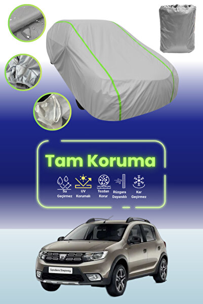 Dokaca Neo غطاء حماية للسيارة من القماش الرمادي النيون قماش مجدّل متوافق مع د...