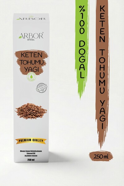KETEN TOHUMU YAĞI 250ml