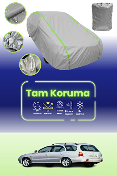 Dokaca Neo غطاء حماية للسيارة باللون الرمادي النيون قماش مجدّل هيونداي لانترا...