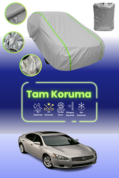 Dokaca Neo غطاء حماية للسيارة من القماش الرمادي النيون قماش مجدّل نيسان ماكسي...