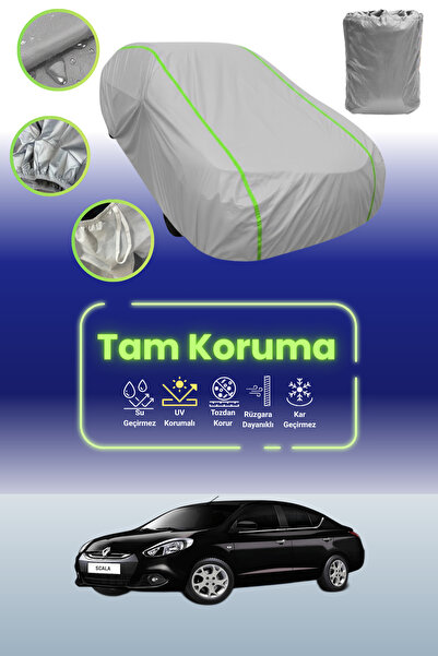 Dokaca Neo غطاء حماية للسيارة باللون الرمادي النيون قماش مجدّل متوافق مع سيار...