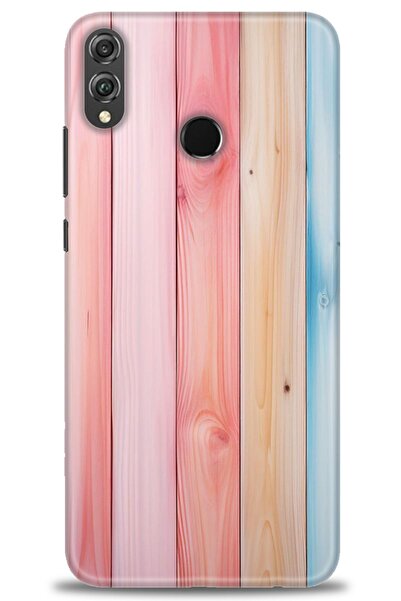 Rulet Aksesuar غطاء متوافق مع هاتف هواوي هونر 8X HD مطبوع - غطاء سيليكون مصمم...