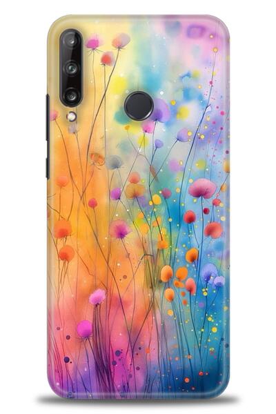 Rulet Aksesuar حافظة متوافقة مع هاتف هواوي P40 Lite E + واقي شاشة من السيرامي...