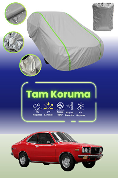 Dokaca Neo غطاء حماية للسيارة من القماش الرمادي اللامع قماش مجدّل مازدا Rx-3 ...