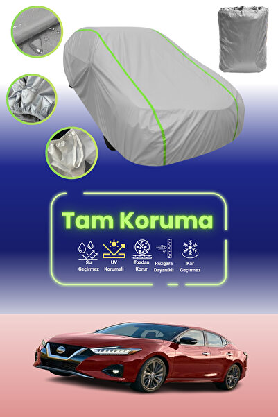 Dokaca Neo غطاء حماية للسيارة من القماش الرمادي النيون قماش مجدّل نيسان ماكسي...